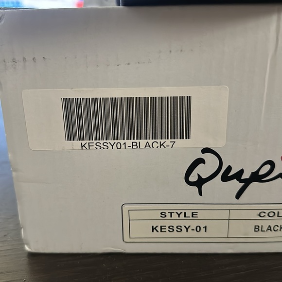 Qupid - Kessy 01 Strappy Black Platform Sandal — BRAND NEW - Picture 12 of 12